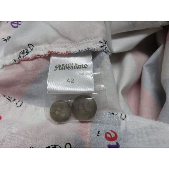 Mens Royal & Awesome Golf Shorts Size 42 Casual Blue Red White American‎ Flag - Picture 6 of 7